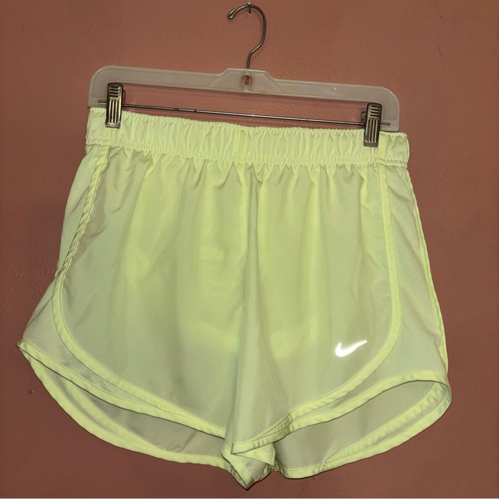 Nike E4120 Tempo Women's Brief-Lined Running Shorts Life Lime Medium
